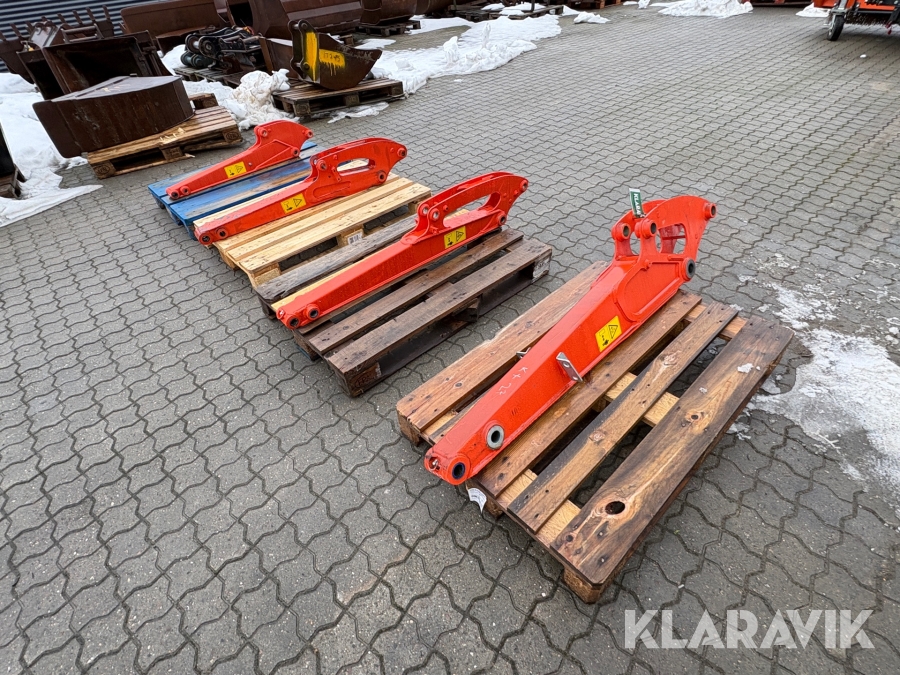 Stikarme gravemaskiner Kubota U10 - U17 - KX19 - KX27