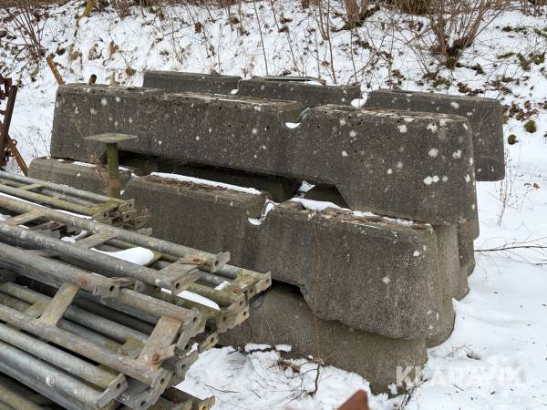 Afspærringsklodset IBF Beton 10 styk