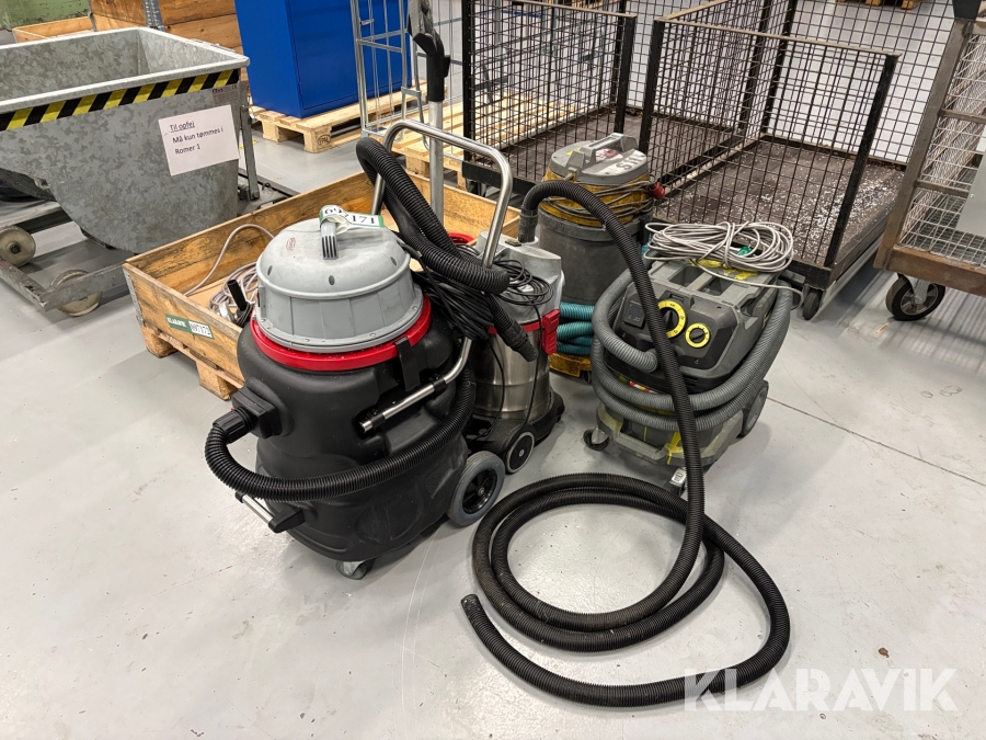 Industri våd-/ tørstøvsuger Sprintus, kärcher