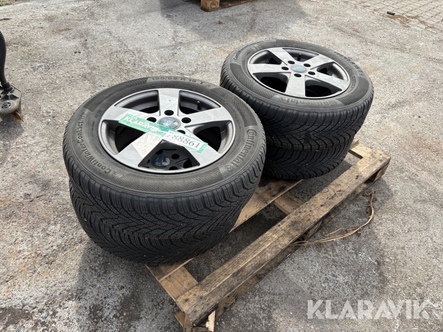 Dæk Continental 195/65R15T - 4 styk