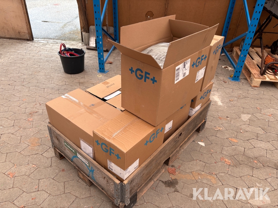 VVS/køle komponenter GF+/VEAB - 1 palle