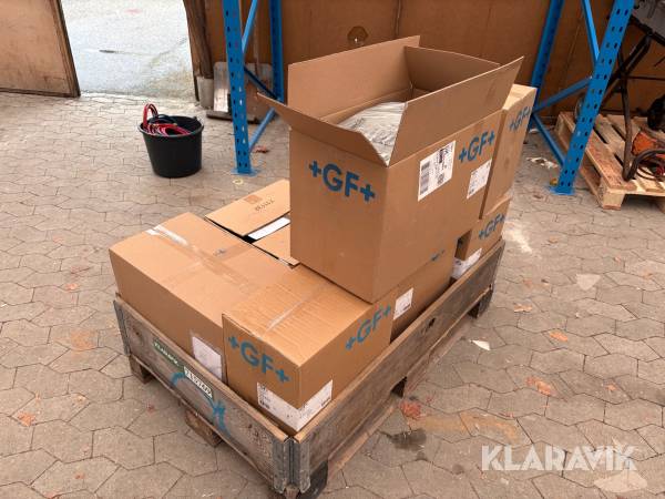 VVS/køle komponenter GF+/VEAB - 1 palle