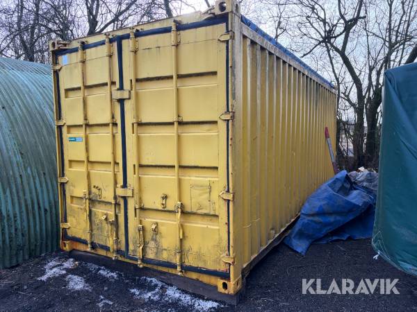 Skibscontainer med presenning - 20 fod