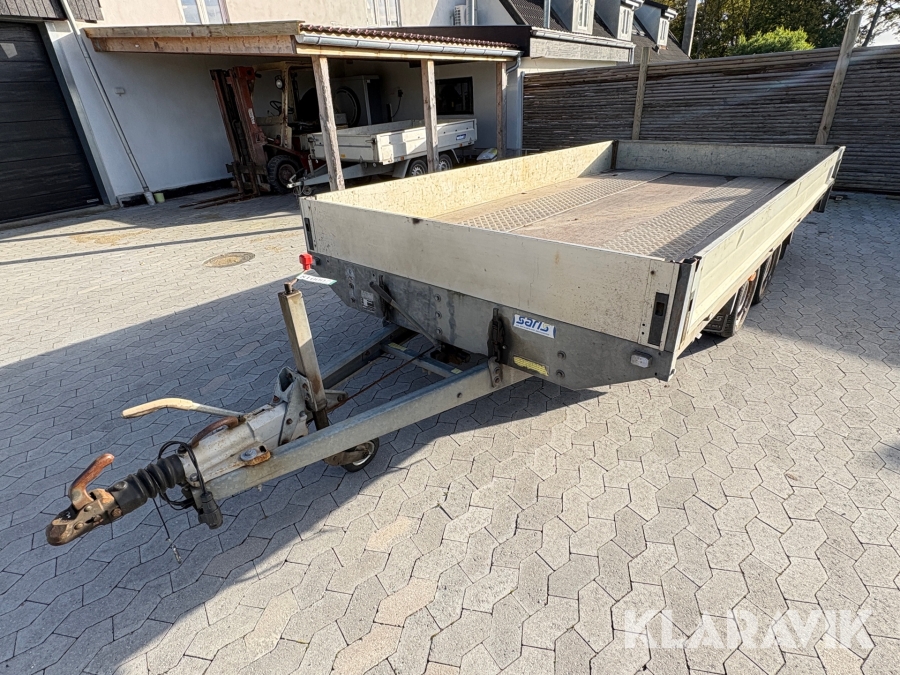 Maskintrailer SARIS PL2035