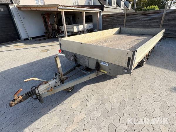 Maskintrailer SARIS PL2035