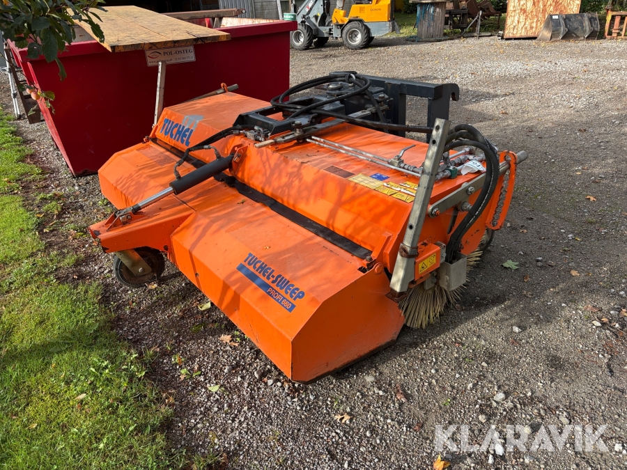 Hydraulisk kost Tuchel Profi 660-230 med opsamler