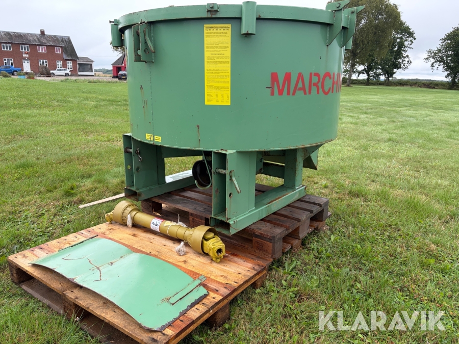 Blandemaskine Marchner-Schlepper BM 150 med ny PTO-aksel