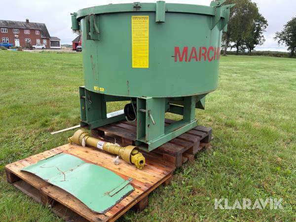 Blandemaskine Marchner-Schlepper BM 150 med ny PTO-aksel
