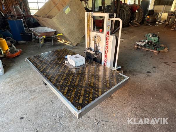 Hydraulisk løftebord Resource TSS0309CS - 300 kg