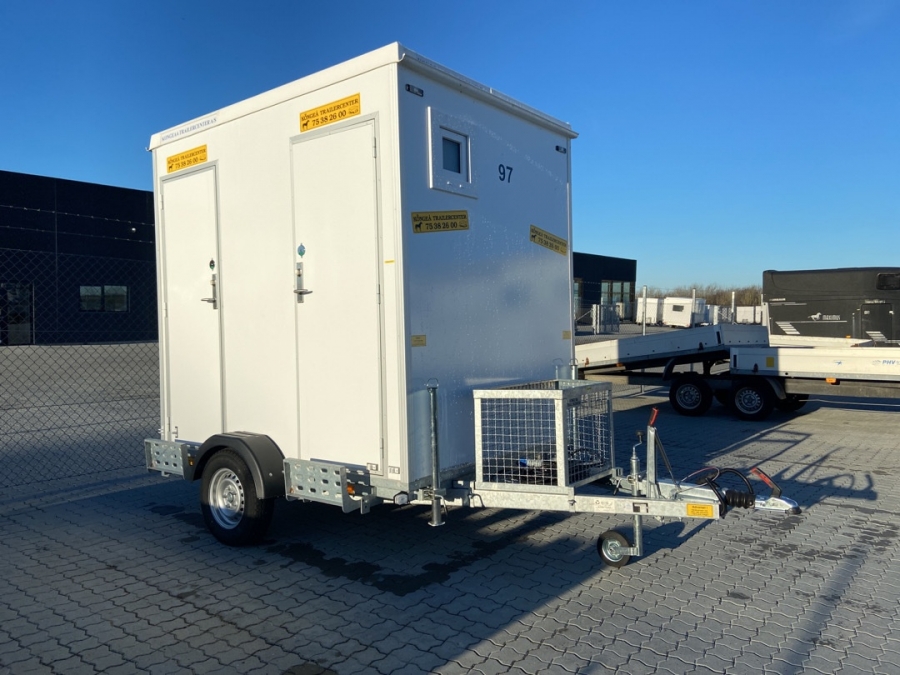 Toiletvogn 2 toiletter