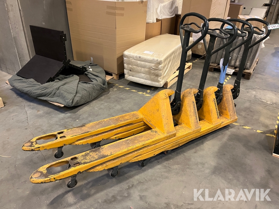 Pallevogne Jungheinrich AM22 4 styk. 2200kg