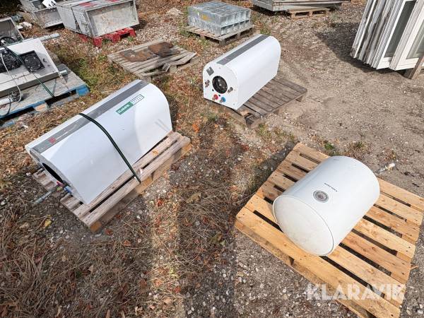 Varmtvandsbeholdere Metro therm / carlsbad 3 styks