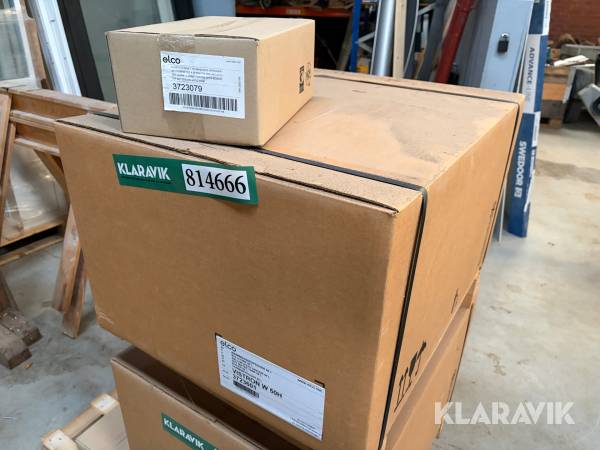 Varmtvandsbeholder Elco Vistron W50H 50 liter med kuglehanesæt