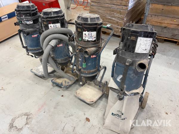 Industristøvsugere Dustcontrol DC2800 C 4 styk