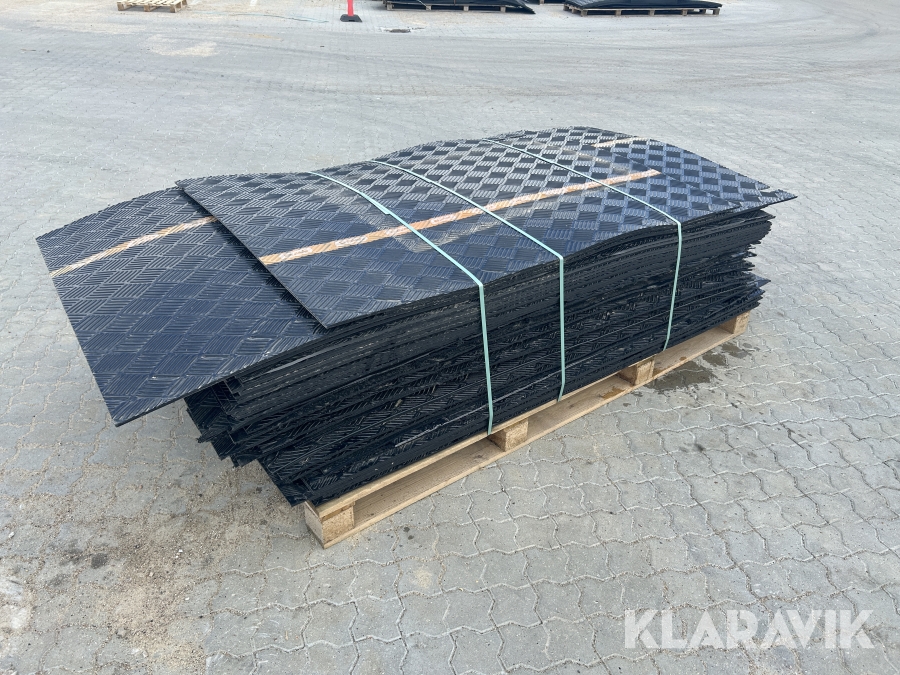 Køreplader 2 meter, 45 styk