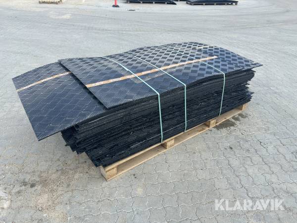 Køreplader 2 meter, 45 styk