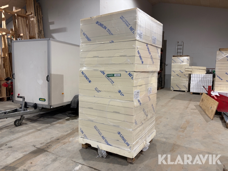 Isolering Unilin 144 styk 120 mm / 12 styk 80 mm