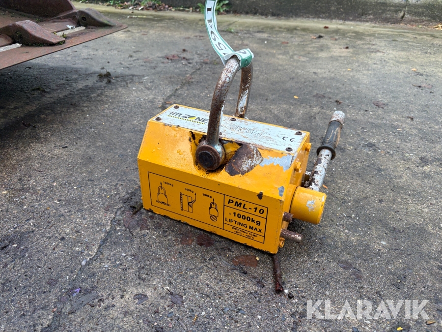 Løftemagnet PML 10 1.000 kg