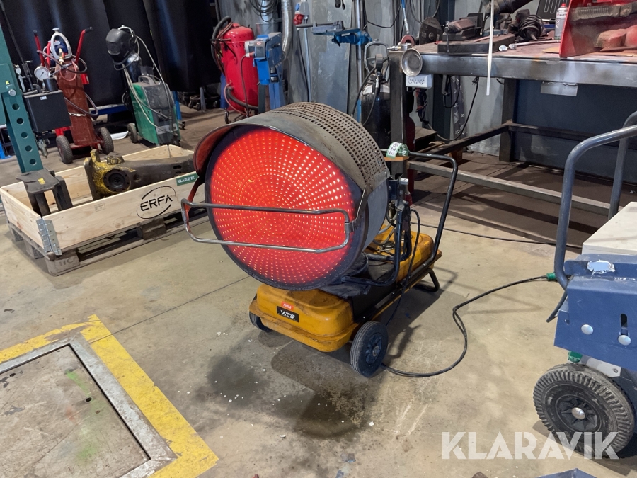 Varmekanon infrarød olievarmer