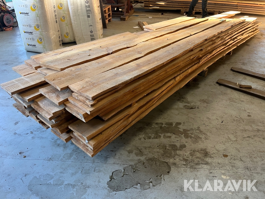 Træ Kalmarbrædder cirka 130 meter