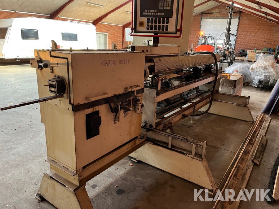 Bøjemaskine og svejsemaskine Wafios BA121 ramme butt