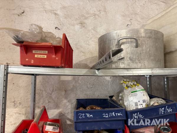 Materialer blandet lot