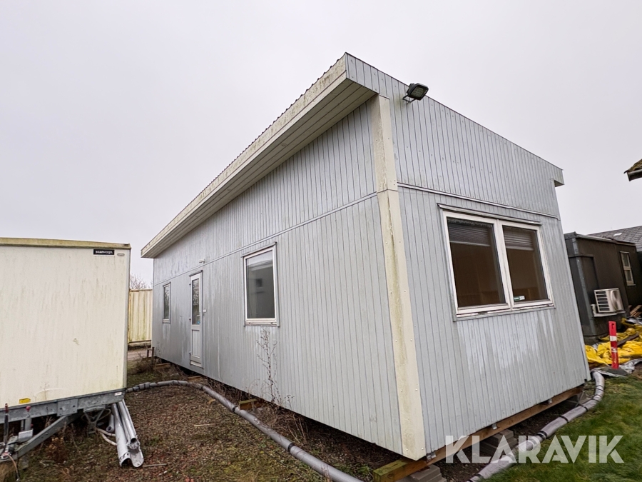 Kontormodul med køkken og wc/bad
