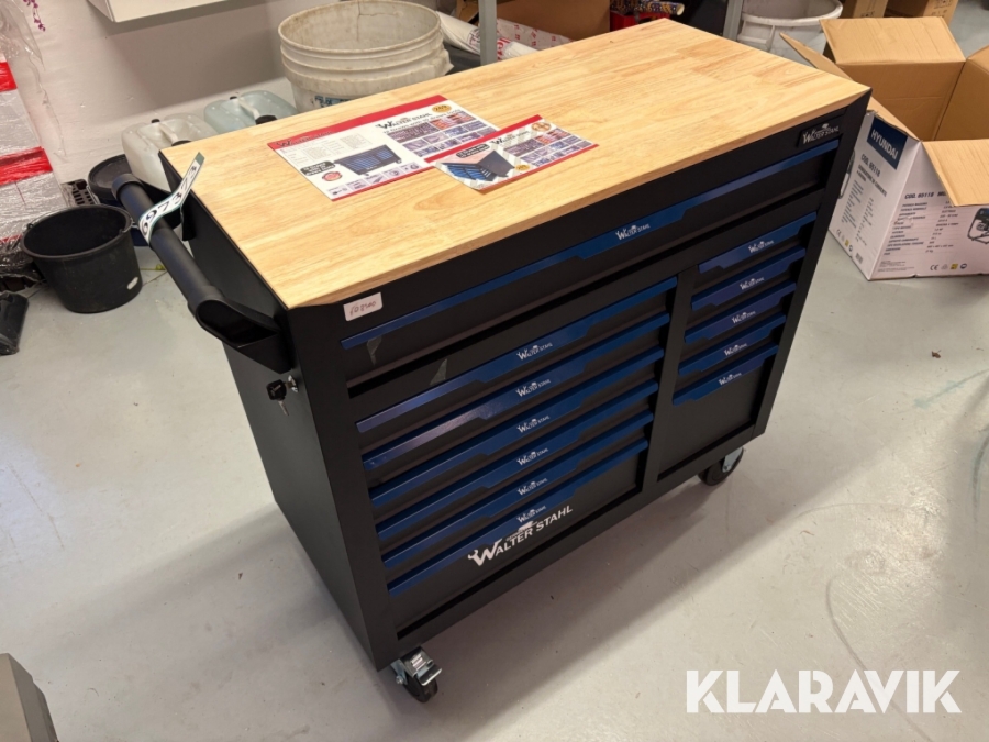 Komplet værkstedsvogn