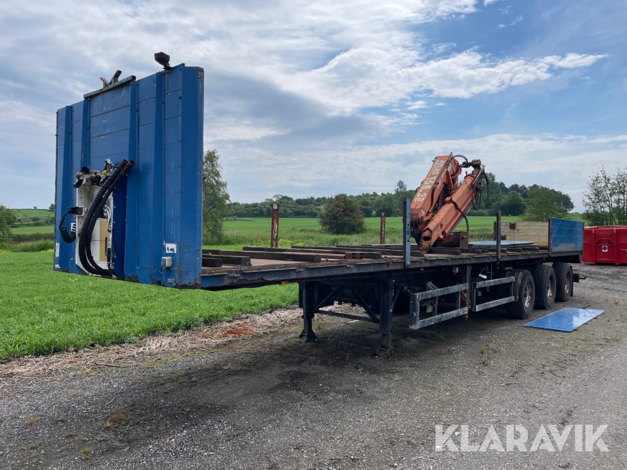 Anhænger med kran Schmidt HS21135