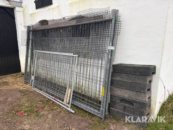 Hegn 8 styk + klodser