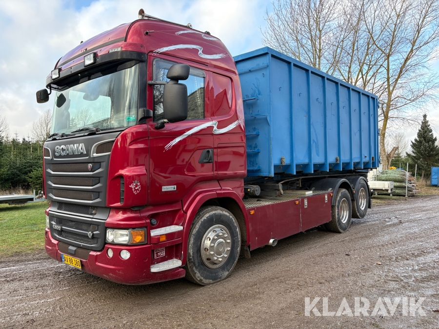 Lastbil Scania R500 6x2 wirehejs