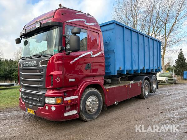 Lastbil Scania R500 6x2 wirehejs