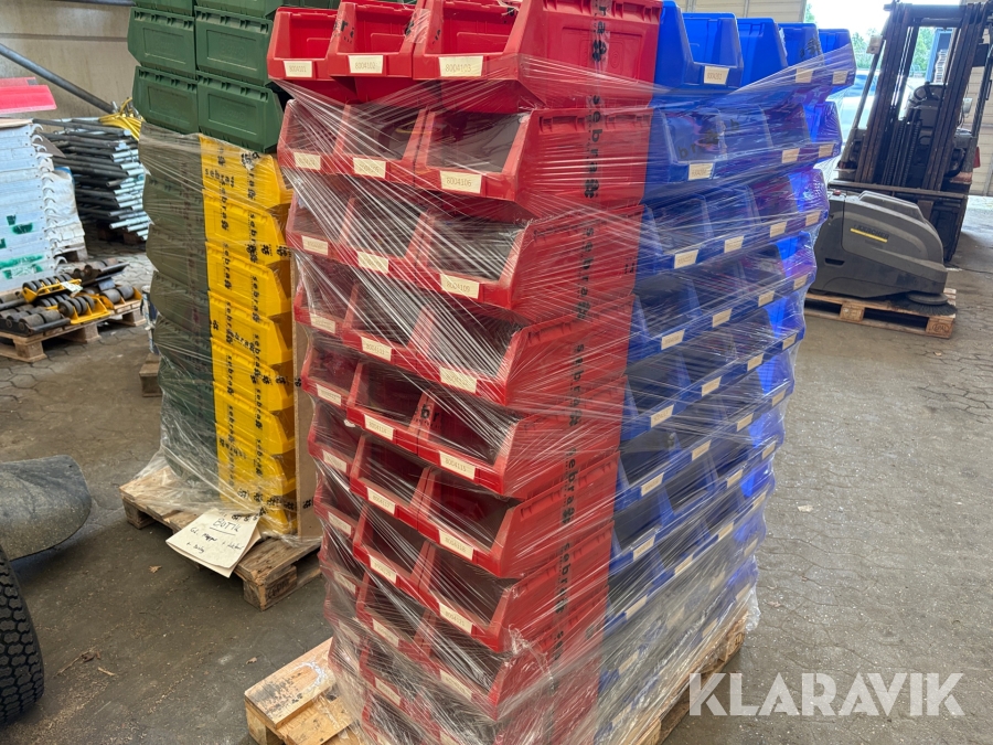 Opbevaringskasser - 88 styks