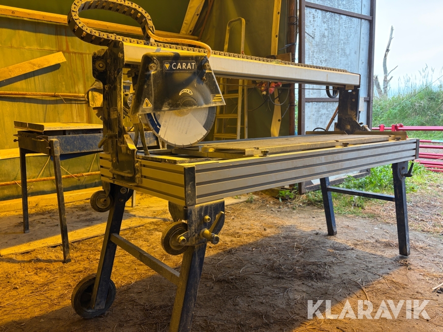 Stenskærer / fliseskærer Carat NC-3512D / 3512D 2,2 kW – 350 mm diamantklinge – 2015