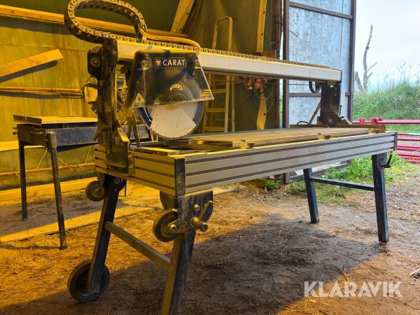 Stenskærer / fliseskærer Carat NC-3512D / 3512D 2,2 kW – 350 mm diamantklinge – 2015