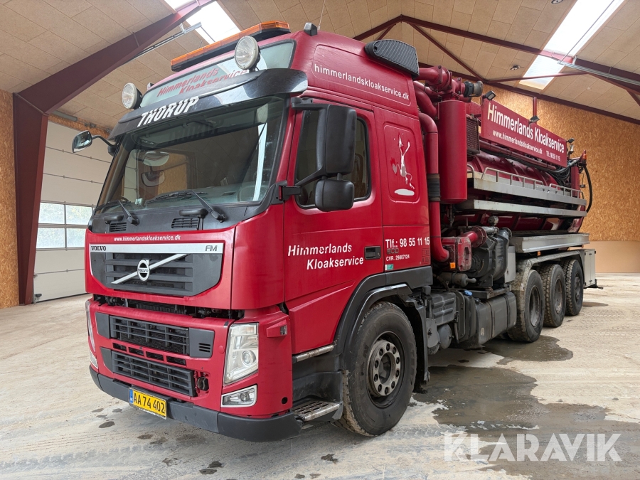 Slamsuger Volvo FM-500 med sovekabine
