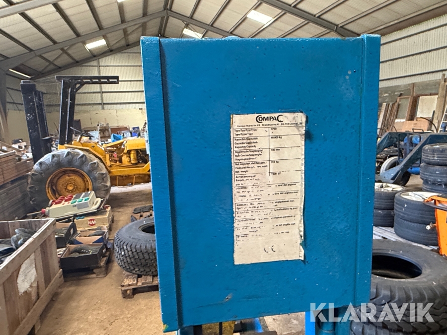 Værkstedspresser Compac Hydraulik A/S HP40