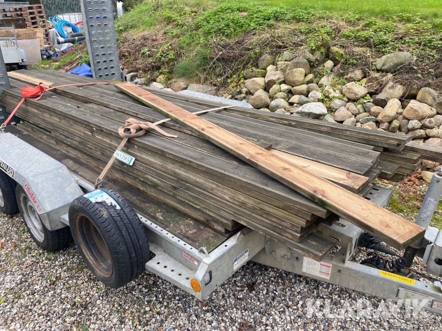 Terassebrædder 145x32 Mm Ca 38 m2