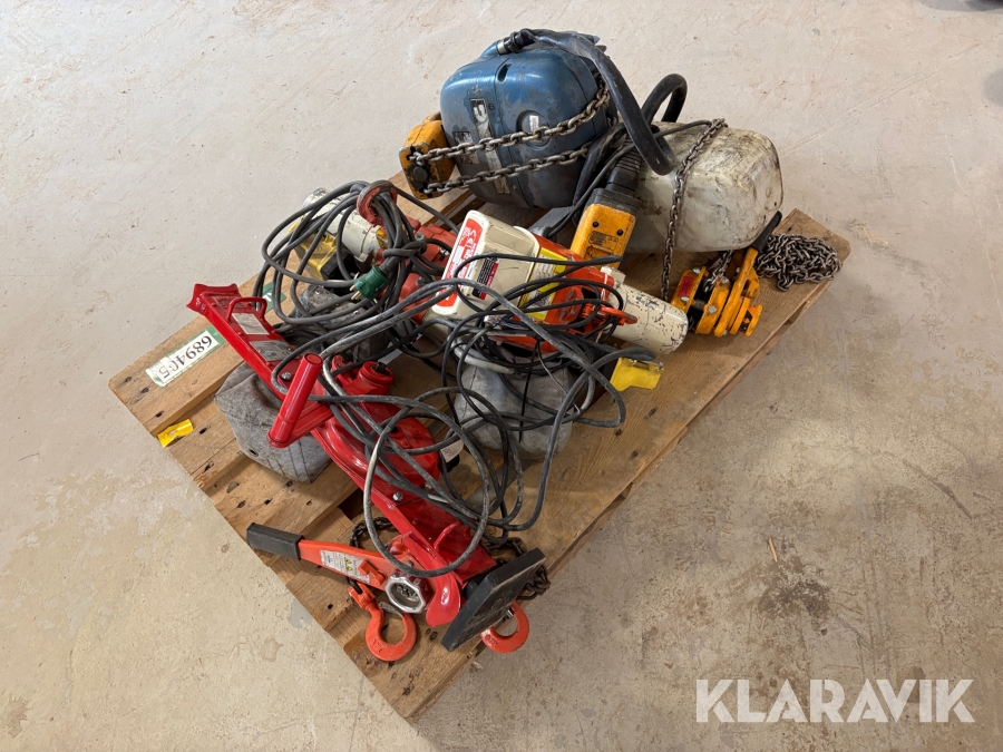 Taljer, donkraft og hejseværk Demag