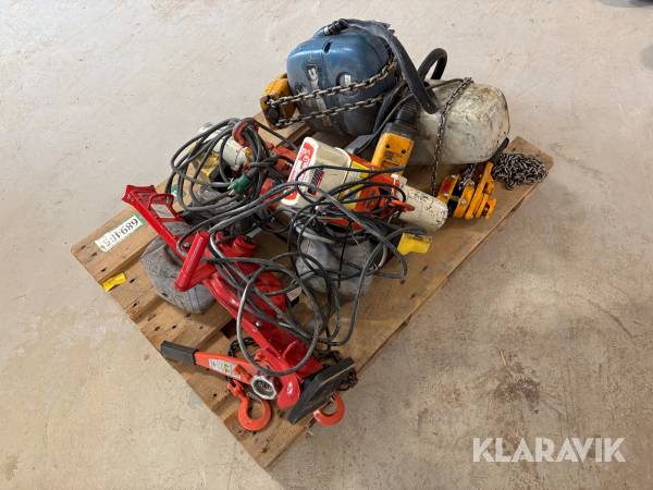 Taljer, donkraft og hejseværk Demag