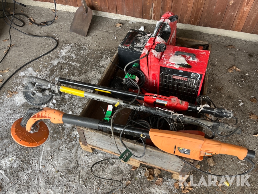 Lot - borehammer, Girafslibere, vinkelslibere og øvrigt