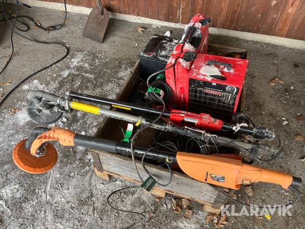 Lot - borehammer, Girafslibere, vinkelslibere og øvrigt