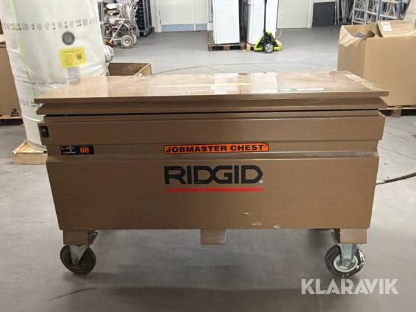Værktøjskasse på hjul RIDGID 60R (Jobmaster Chest)