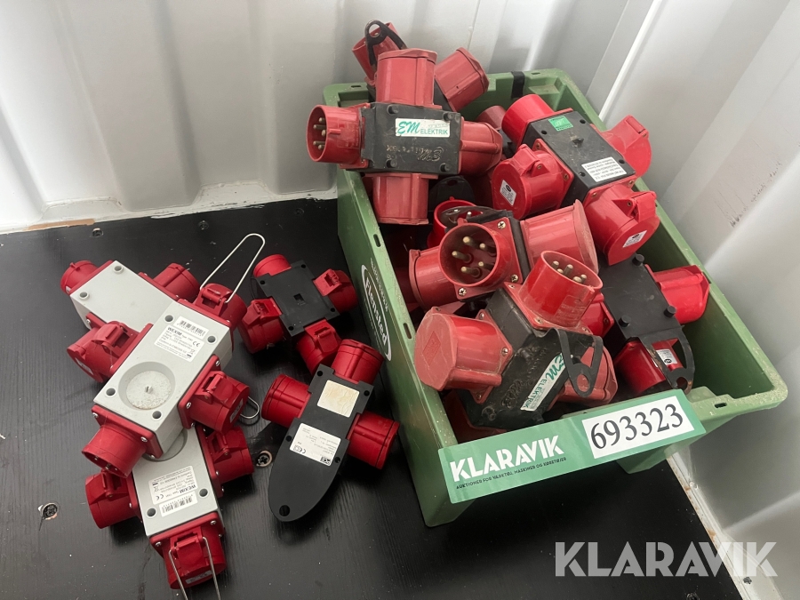 Kabel fordelere Wexim/EM/PCE 19 styk