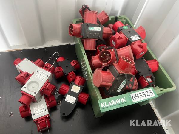 Kabel fordelere Wexim/EM/PCE 19 styk