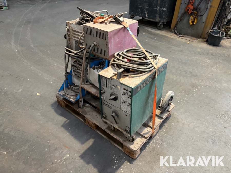 Svejsemaskiner 4 styk