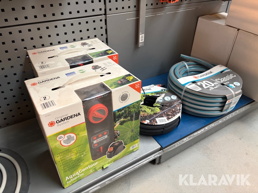 Sprinklersystem og slanger Gardena