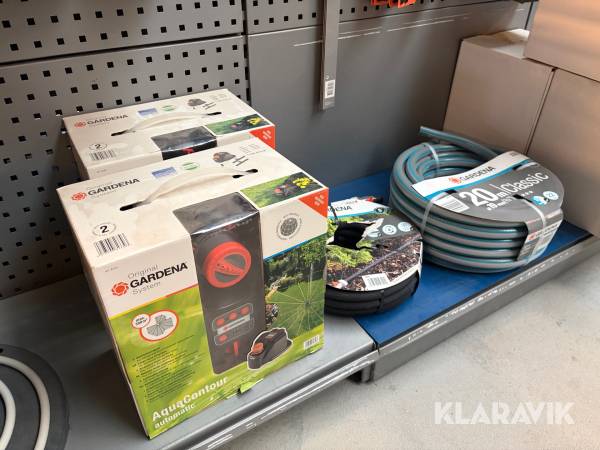Sprinklersystem og slanger Gardena