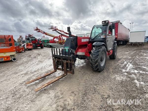 Teleskoplæsser Manitou MT 835