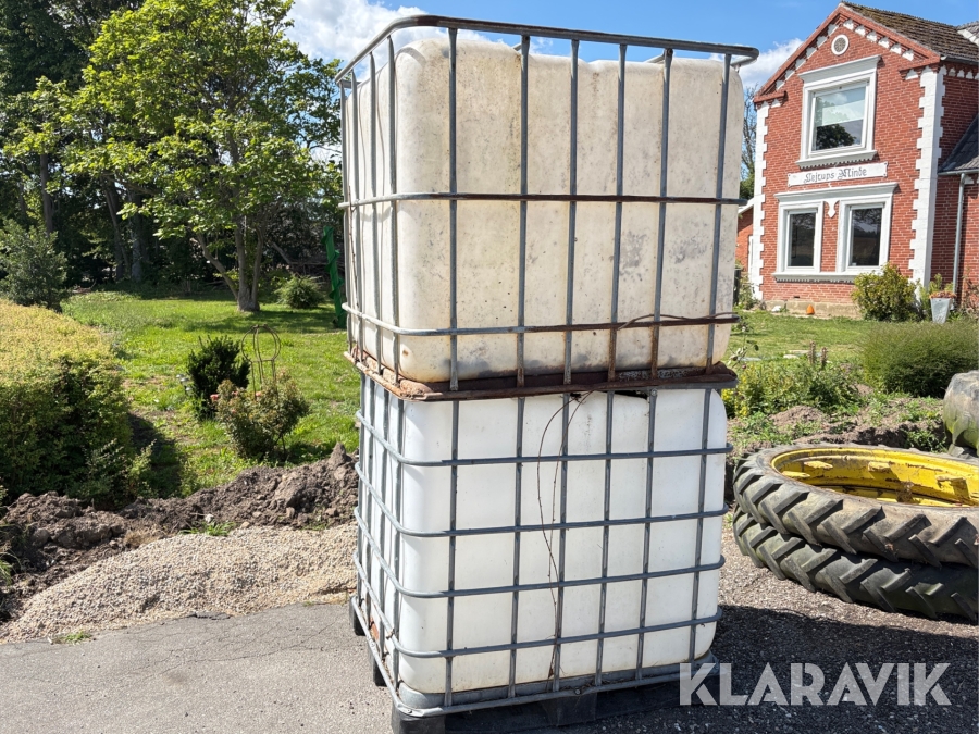 Tanke - 2 styk, 1000 L
